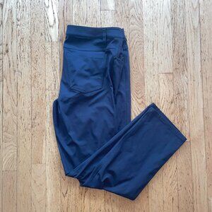 Lululemon ABC Pant Men’s 34x32 Obsidian Black Warpstreme Slim Trousers